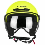 casque de vélo cgm 801a ebi mono jaune