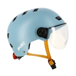 casque cycliste urbain avec visiere optimiz O382