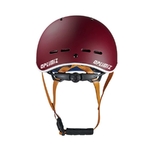 casque velo urbain O365 bordeaux optimiz-2