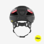 Casque vélo lumos Ultra Mips noir vu derrière