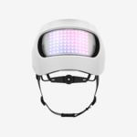 Casque Lumos Matrix Blanc clignotant