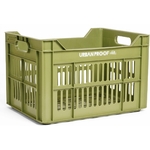 caisse velo 30 litres urban proof vert olive