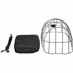 pet-package-new-looks-clipper-grille-de-protection-coussin-hydrofuge-sangle-avec-clip-de-fixation-noir