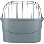 panier-velo-chien-avant-avec-grille-de-protection-trixie-fermeture-quick-click-gris