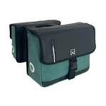 sacoche-velo-verte-toile-enduite-40l
