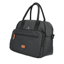 Sacoche Vélo Hapo-G 14L - Fixation Porte-bagages Ou Guidon, Bleue 34x15x28cm, Compartiment PC 13", Bandoulière Amovible