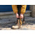 Pantalon de pluie enfant Poule Party kaki