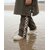 pantalon-de-pluie-damier-kaki-kids