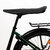 Selle biplace Jallot noire sur vélo