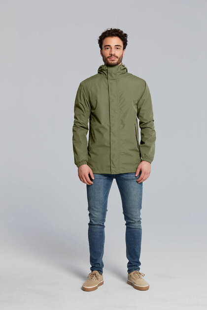 Veste Cyclisme Randonnée Légère Veste De Pluie Légère Homme Imperméable Et Respirante - Coupe-vent, Cyclisme, Randonnée - Transparent/couleur Unie