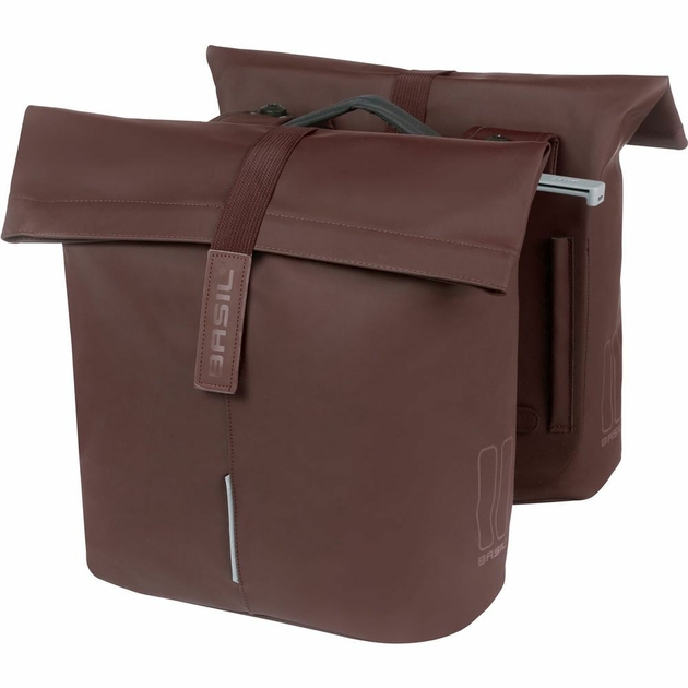 Sacoche AR double Basil BOHEME-DOUBLE BAG 35L Bleu