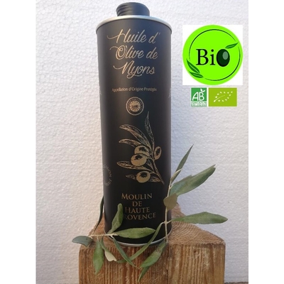 Huile d'Olive AOP Nyons Biologique 1 L