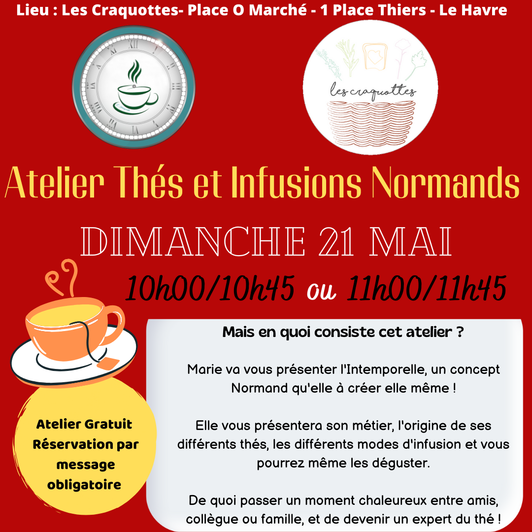 atelier degustation thes normands