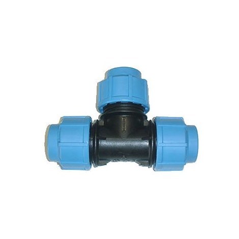 TE EGAL COMPRESSION PEHD D40MM