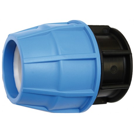 BOUCHON COMPRESSION PEHD D50MM