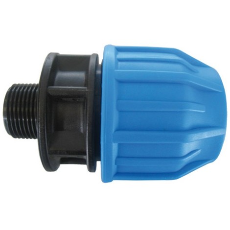 RACCORD COMPRESSION PEHD D40-1 MÂLE