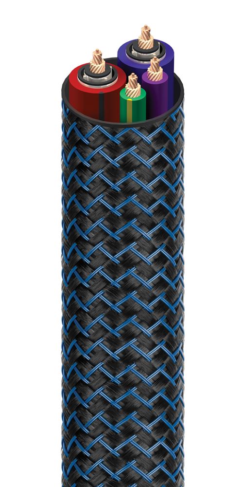 Cable-d-alimentation-Audioquest-Monsoon-EU-1-m-Noir-et-bleu