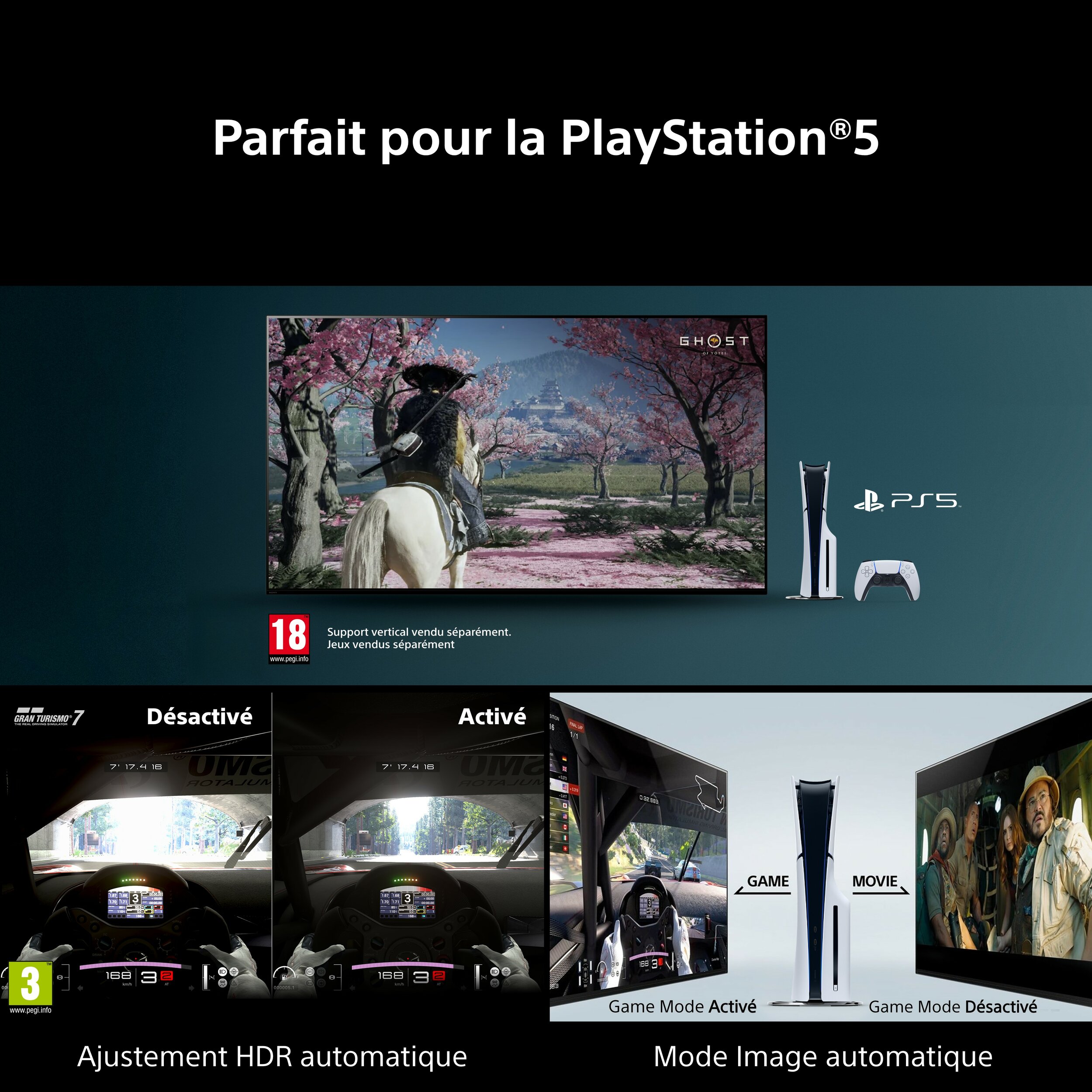 13-Bravia 9II-Parfait pour la PlayStation®5