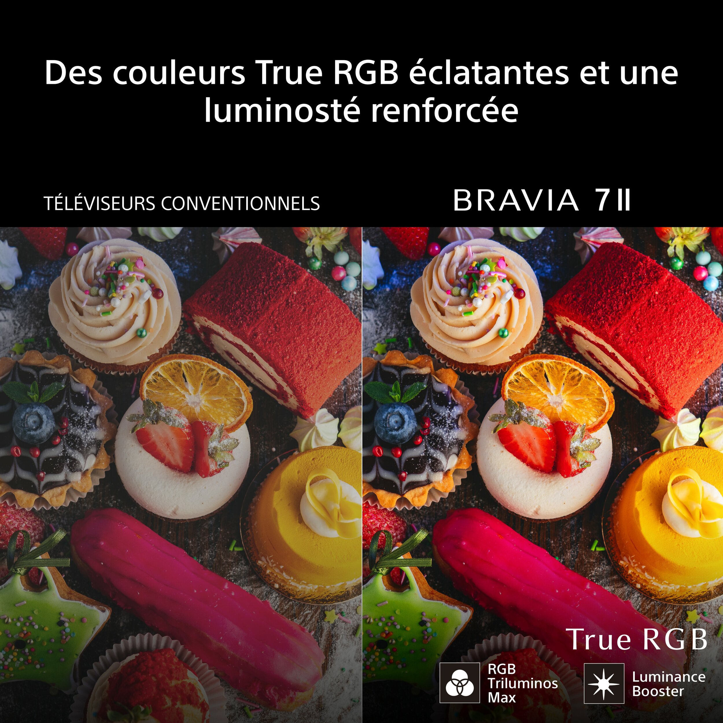 02-RGB-Bravia 7II-Des couleurs True RGB éclatantes et une luminosté renforcée
