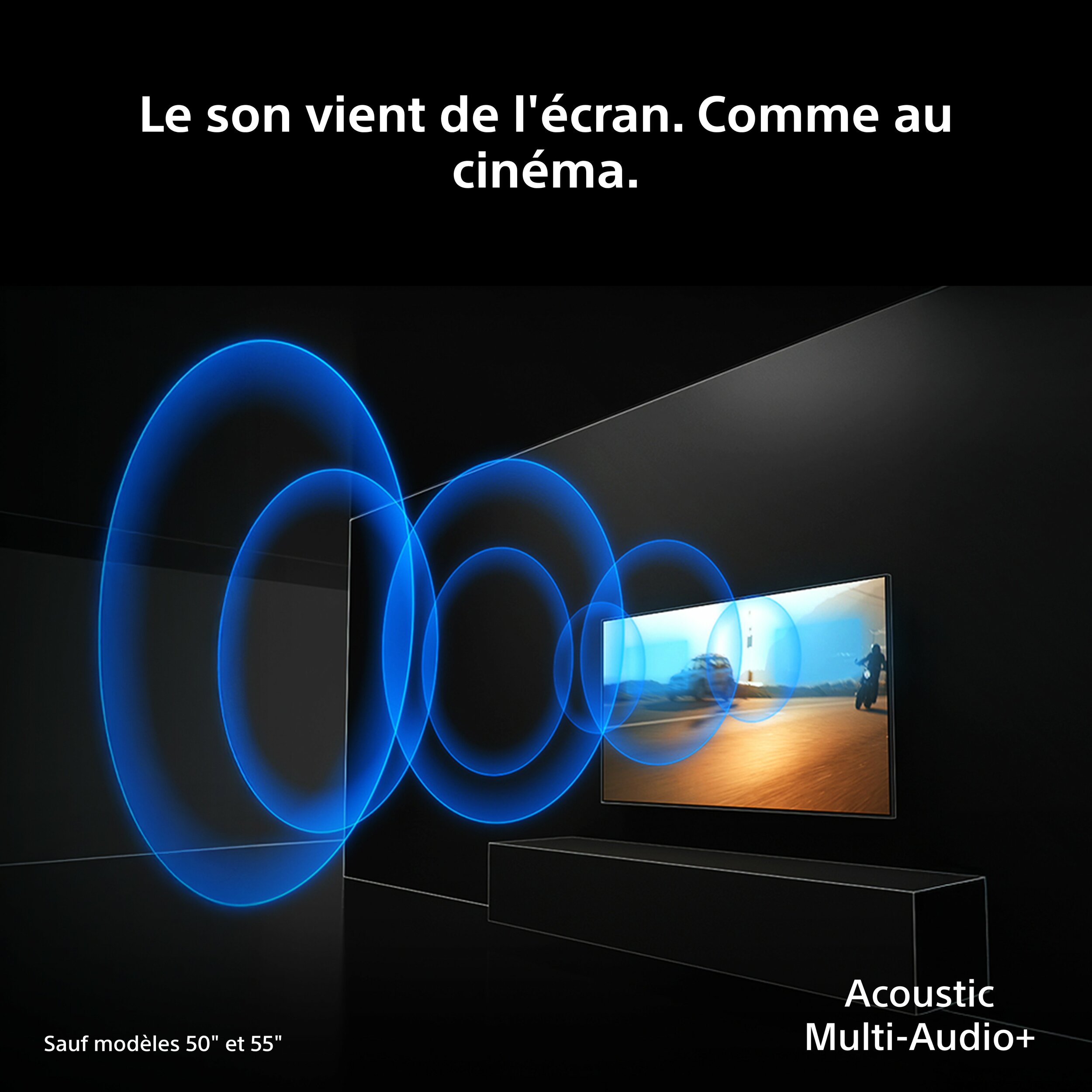 03-Bravia 7II-Le son vient de lécran. Comme au cinéma