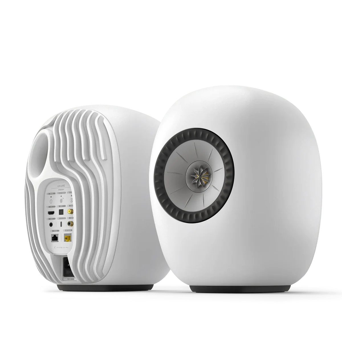 kef-ls-luxe-blanc-mineral-vue-avant-arriere