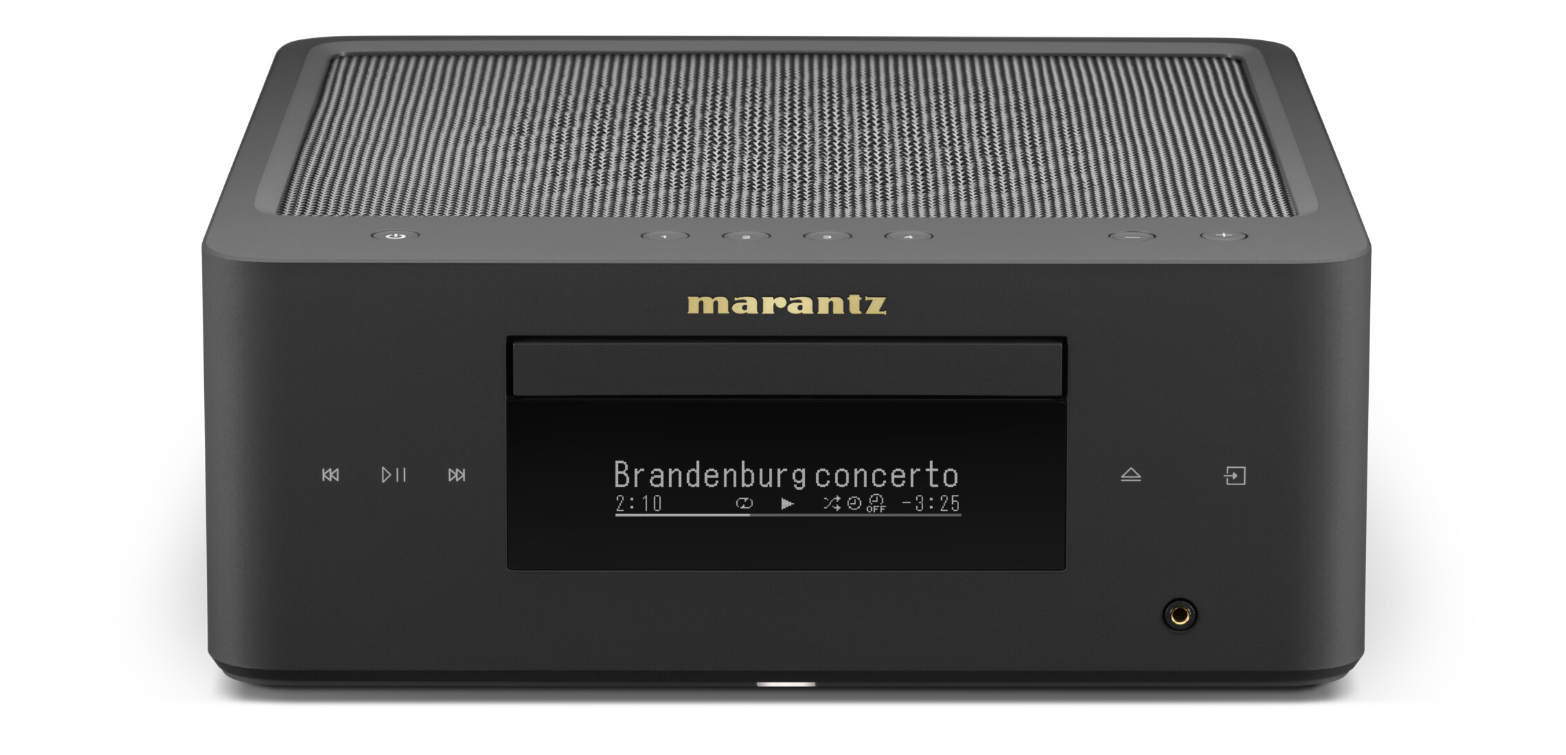 Low--Marantz - MCR 60n Black Front 2