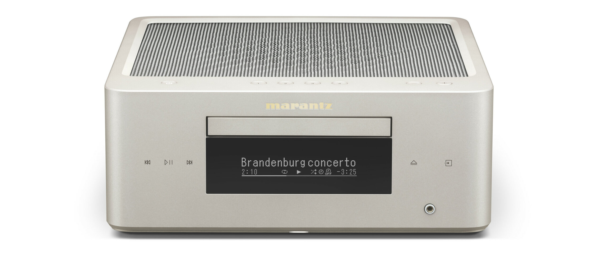 Low--Marantz - MCR 60n Champagne Gold Front 2