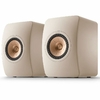 kef-ls50-meta-enceinte-hifi-bibliotheque-passive-beige