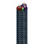Cable-d-alimentation-Audioquest-Monsoon-EU-1-m-Noir-et-bleu