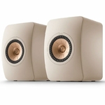kef-ls50-meta-enceinte-hifi-bibliotheque-passive-beige