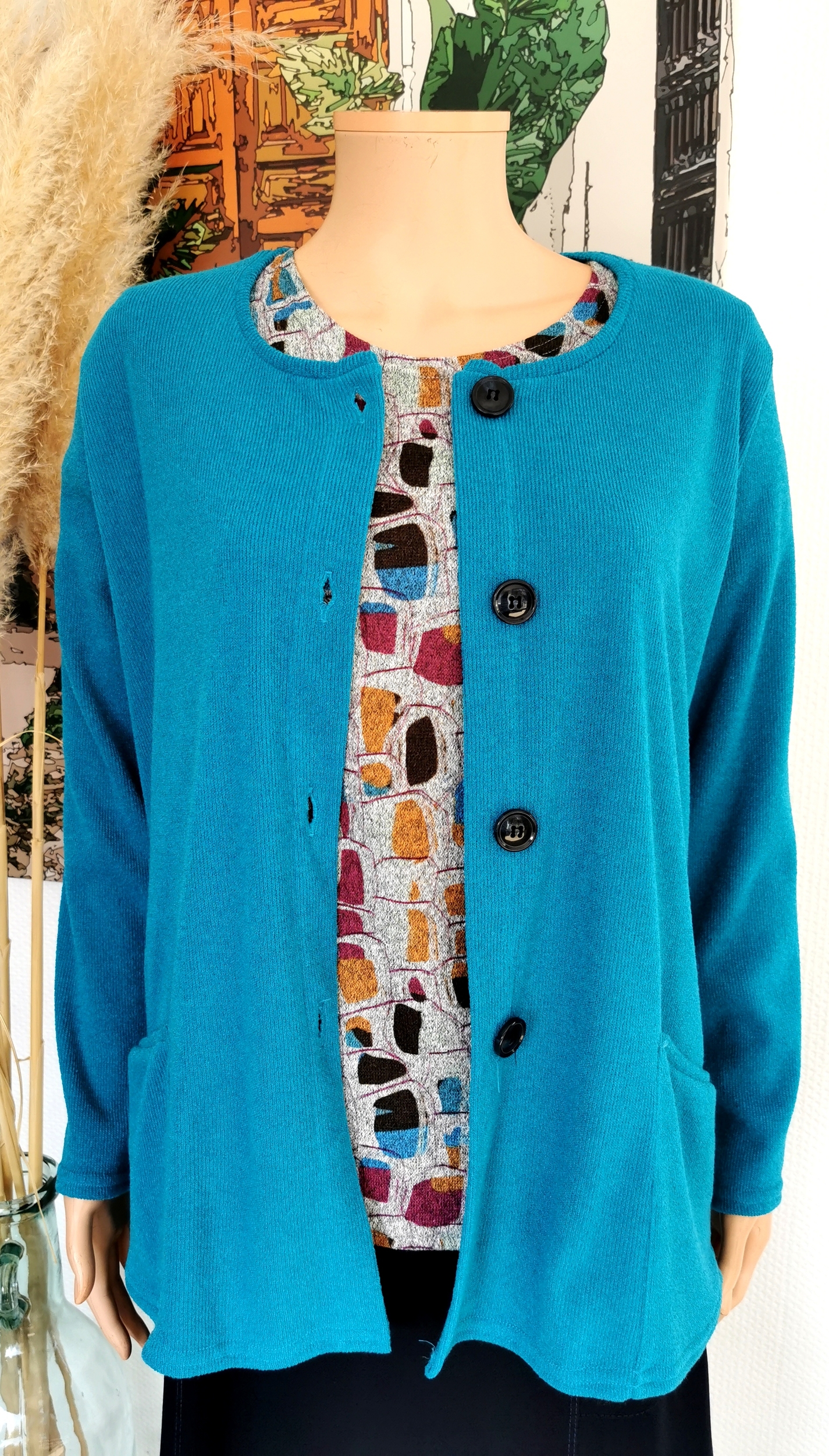 GILET BOUCLETTE