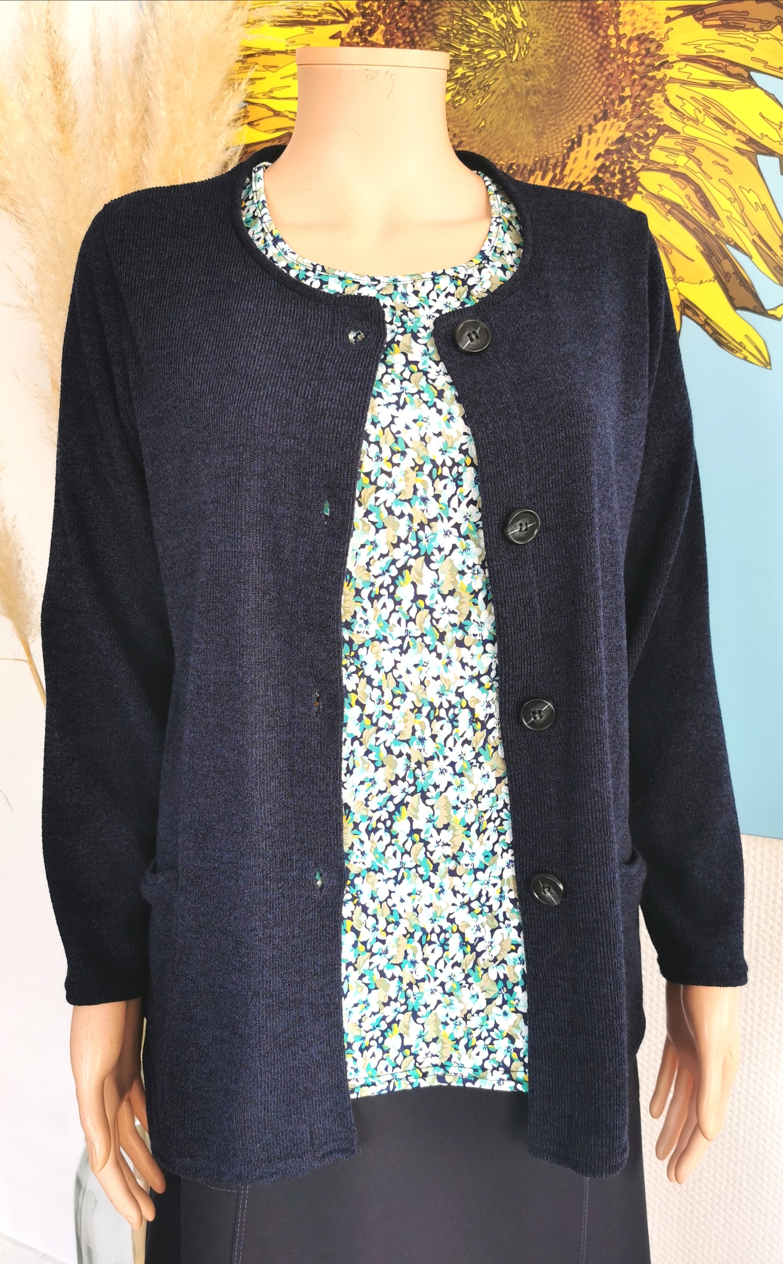 GILET BOUCLETTE