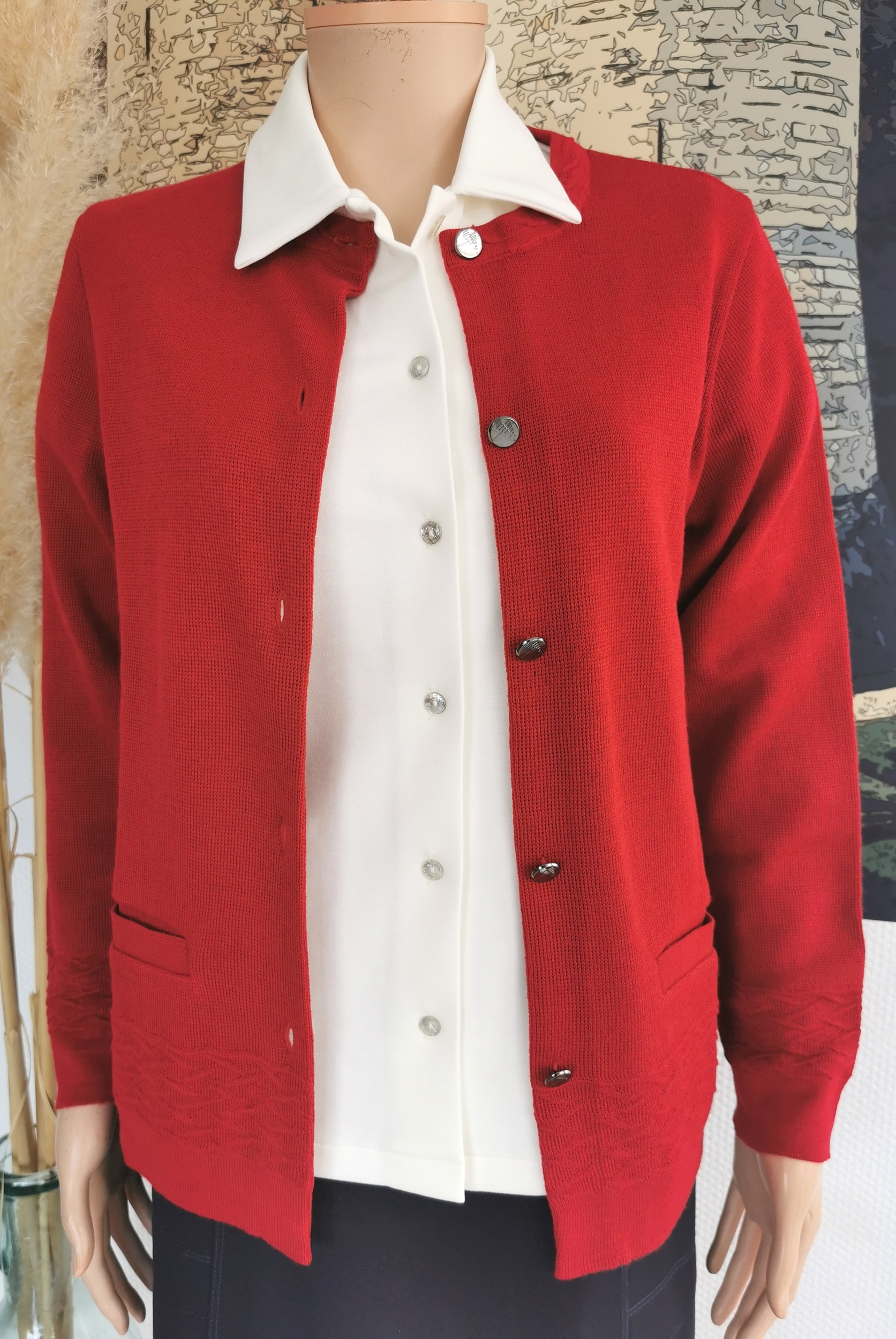 CARDIGAN TESS Habill\'age