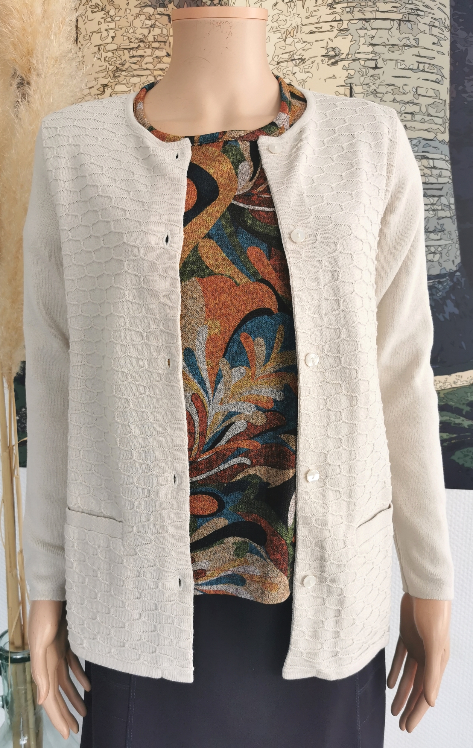 CARDIGAN EDITH Habill\'age