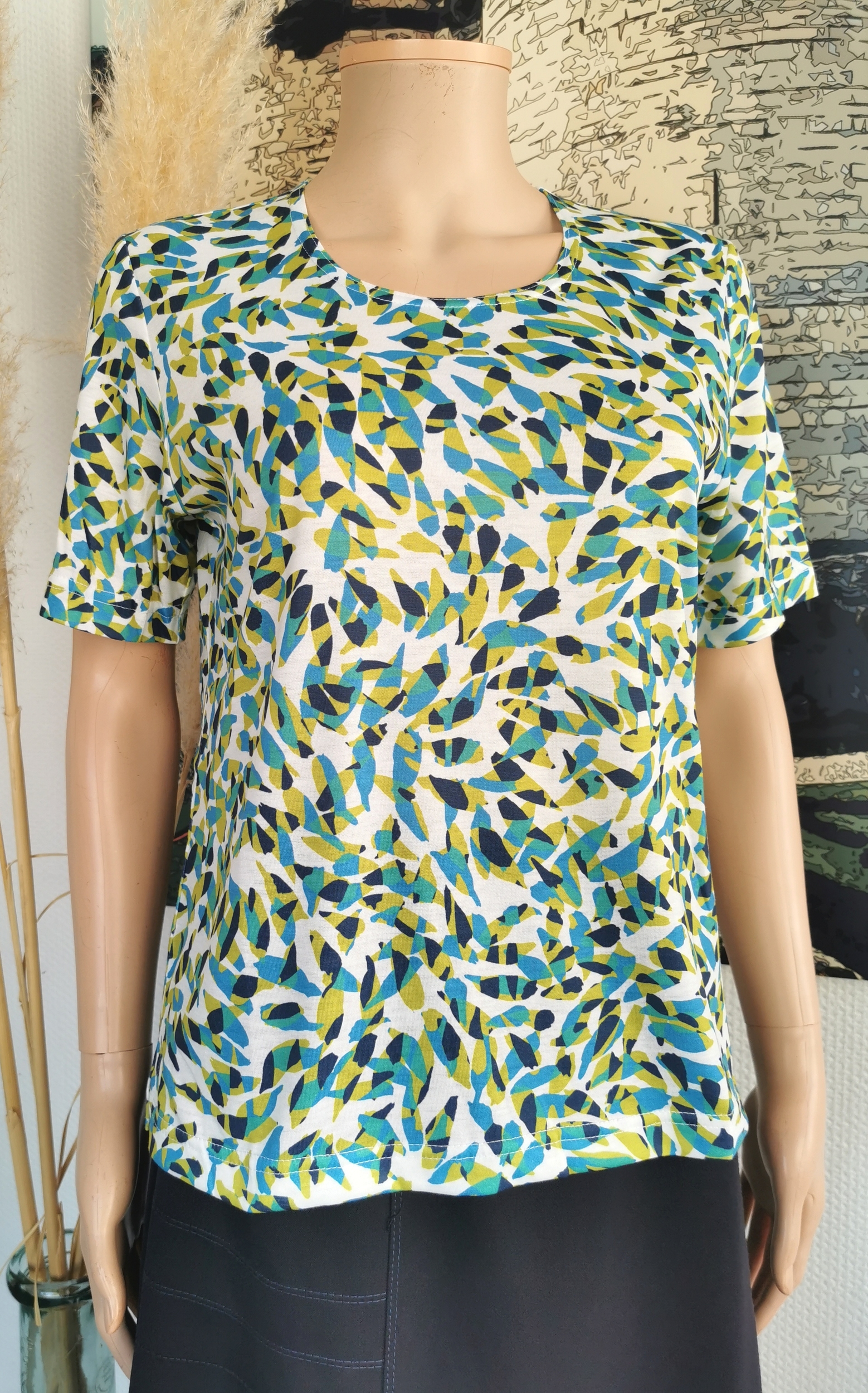 TEE SHIRT CAMOMILLE Griffon