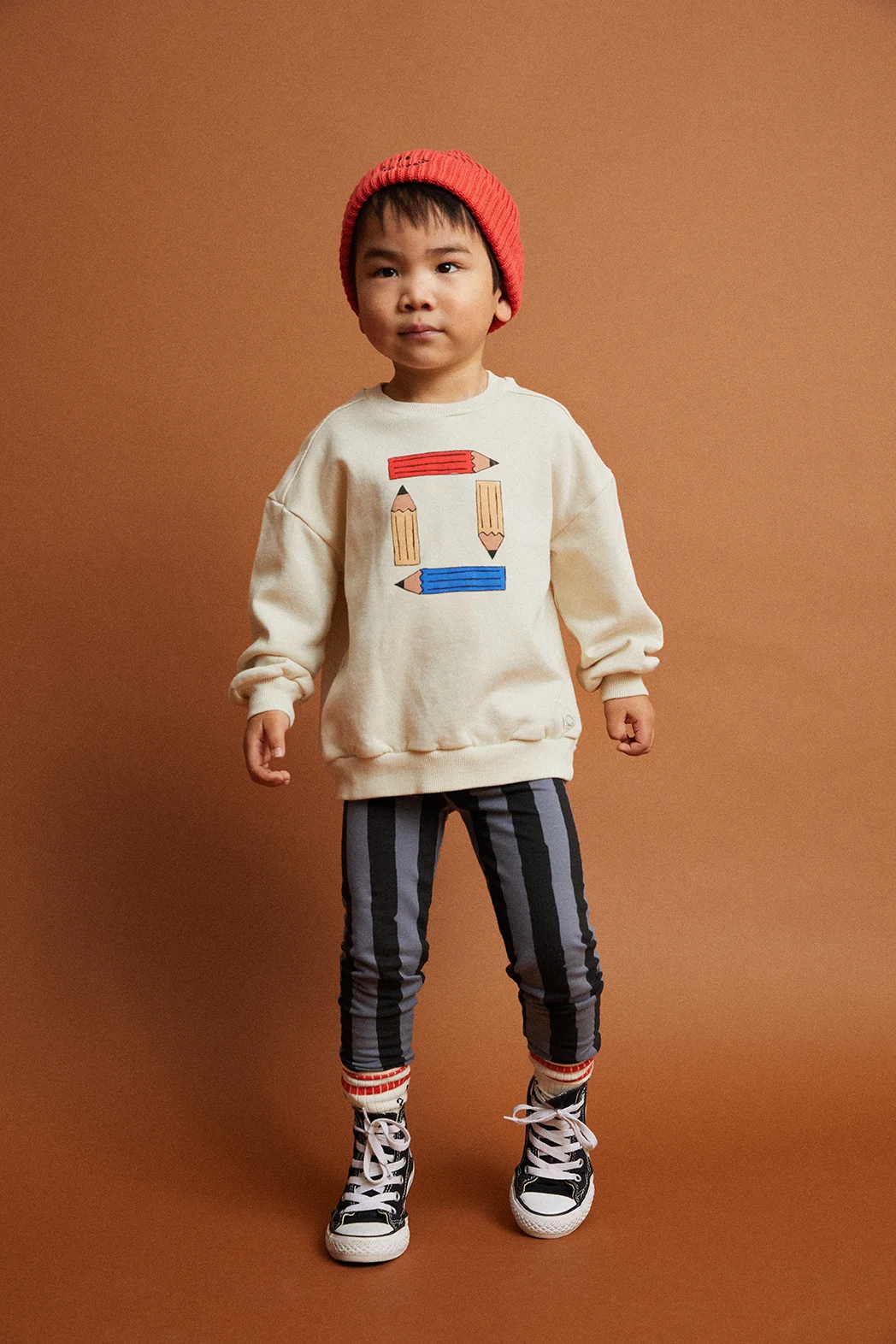 Sweatshirt Pencils  Ivory 3