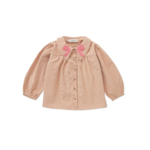 Corduroy girls blouse  Vanilla primary