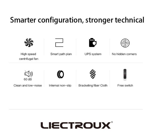 3 Liectoux robot laveur de vitre X6