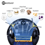 NEATSVOR-Aspirateur-robot-intelligent-et-connect-X500-puissance-3000Pa-avec-affichage-du-parcours-sur-Application-mobile