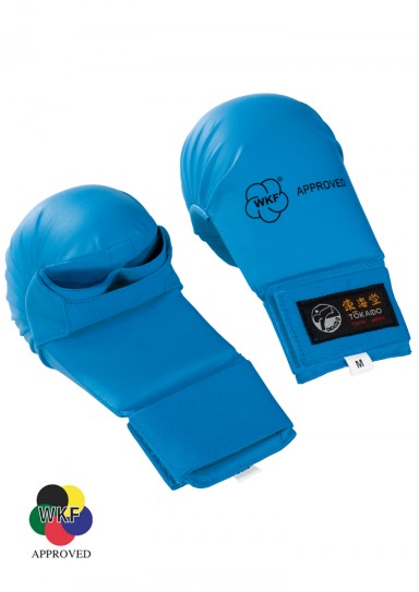 gants de Karaté WKF bleus