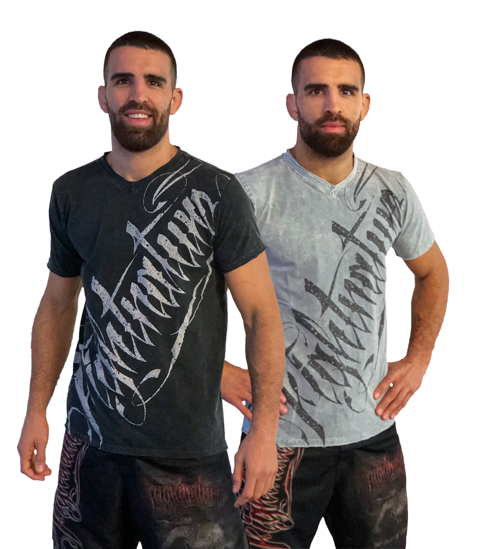 tshirt col V arts MMA