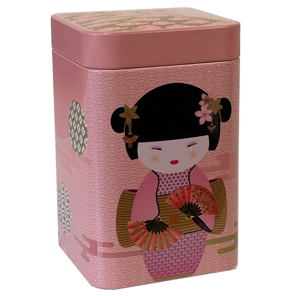 boite a thé geisha rose