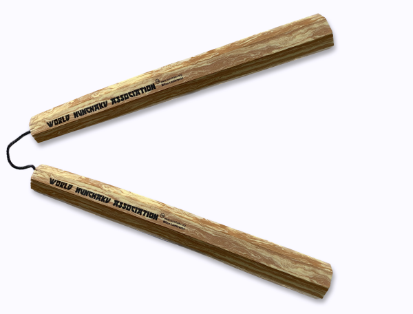nunchaku traditionnel bois