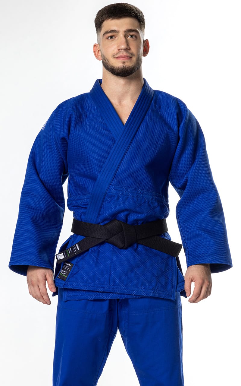 veste bleue arts martiaux