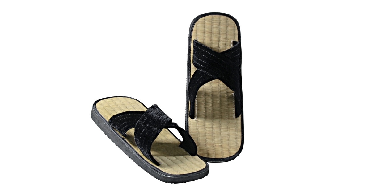 Sandales Zoories en paille de riz Zoori chaussures le-petit-dojo