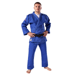judo gi bleu