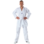 dobok col blanc