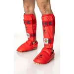 proteges tibia-pieds wukf rouge