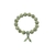 bracelet de shaolin pierre verte
