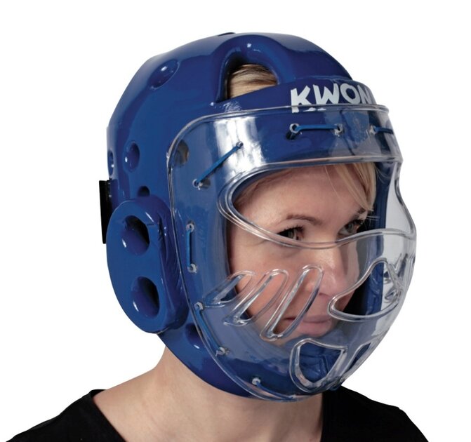 Masque De Protection Transparent Visage - Pour Arts Martiaux, Karaté, Boxe Enfants/adultes, En Polycarbonate Et éponge, Ventilation Optimisée - 10
